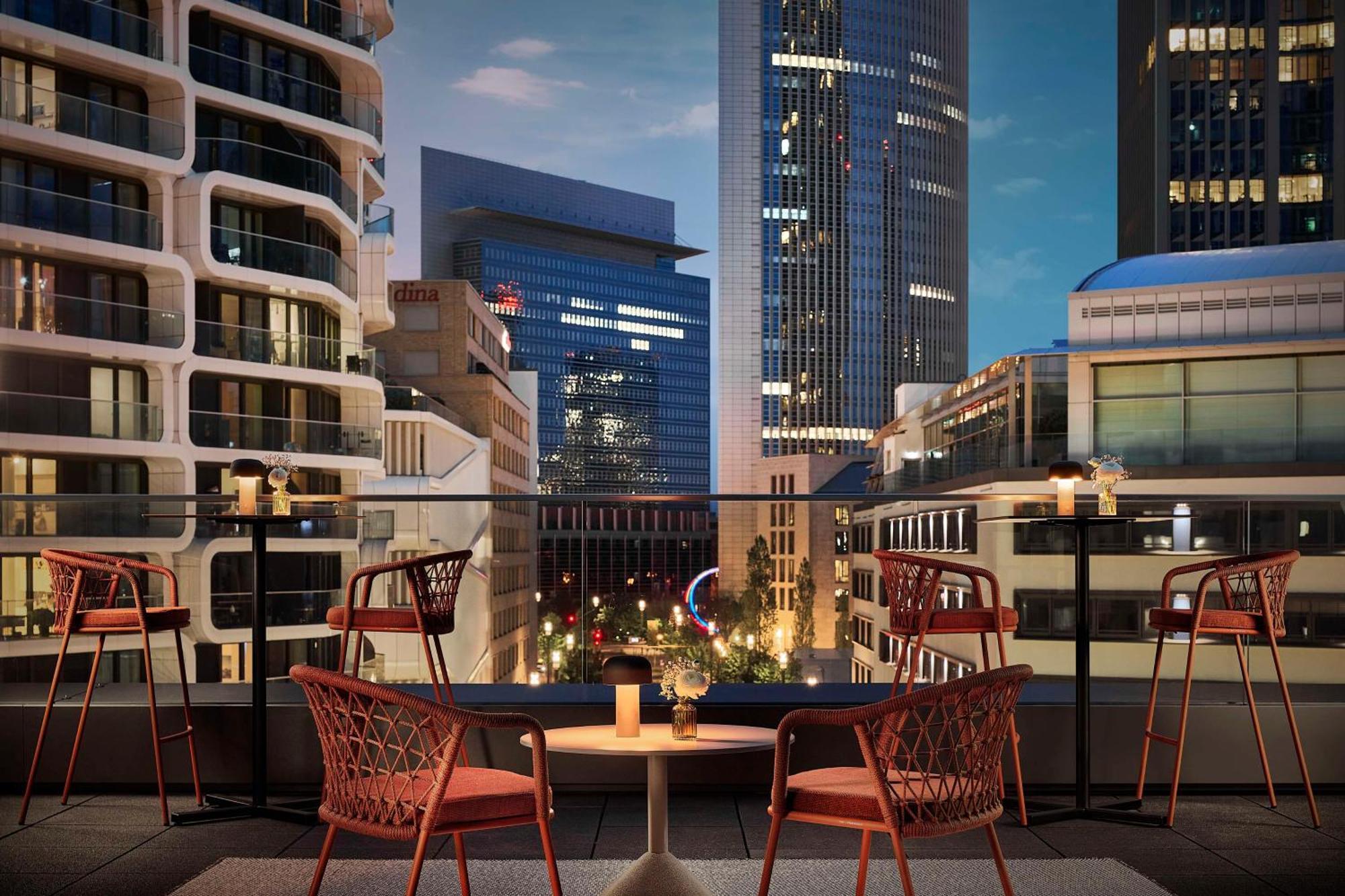 Отель Nh Collection Frankfurt Spin Tower Франкфурт-на-Майне Экстерьер фото
